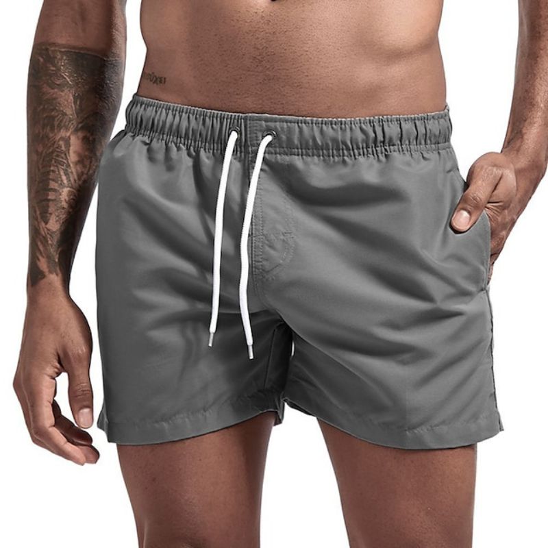Mirla | Enfärgade herrbadshorts Snabbtorkande-Eva Jonsson