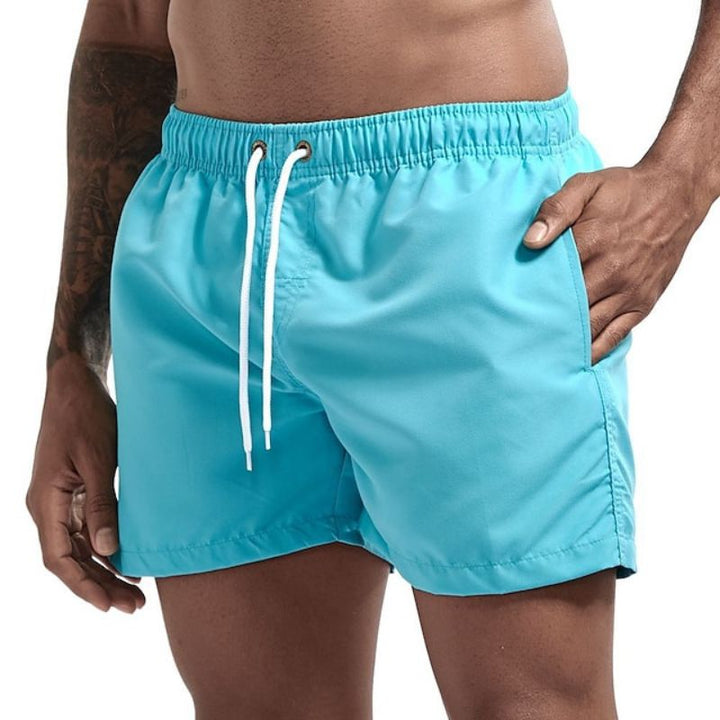 Mirla | Enfärgade herrbadshorts Snabbtorkande-Eva Jonsson