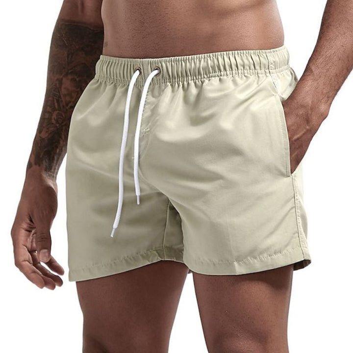 Mirla | Enfärgade herrbadshorts Snabbtorkande-Eva Jonsson
