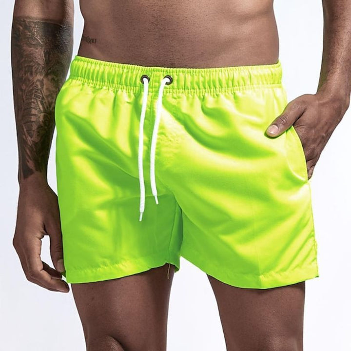Mirla | Enfärgade herrbadshorts Snabbtorkande-Eva Jonsson