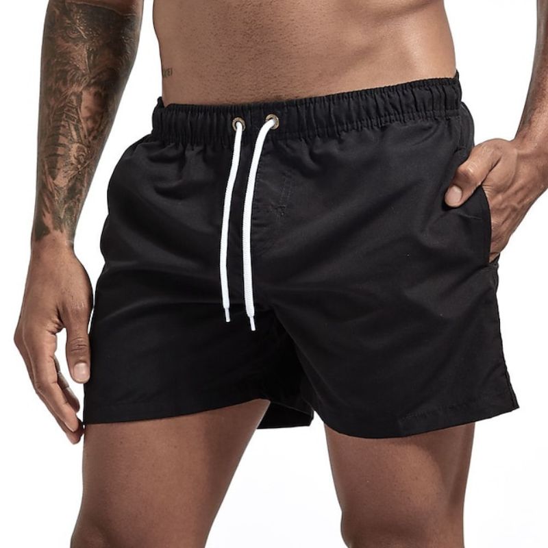 Mirla | Enfärgade herrbadshorts Snabbtorkande-Eva Jonsson