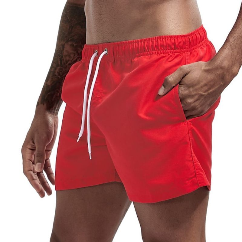 Mirla | Enfärgade herrbadshorts Snabbtorkande-Eva Jonsson