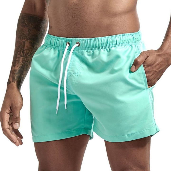 Mirla | Enfärgade herrbadshorts Snabbtorkande-Eva Jonsson