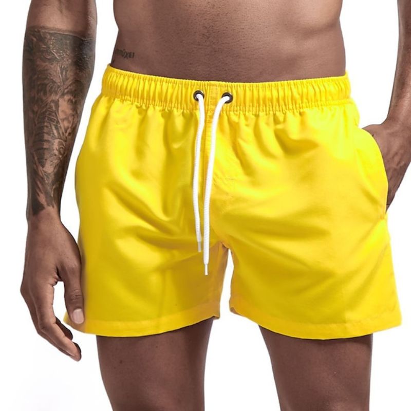 Mirla | Enfärgade herrbadshorts Snabbtorkande-Eva Jonsson