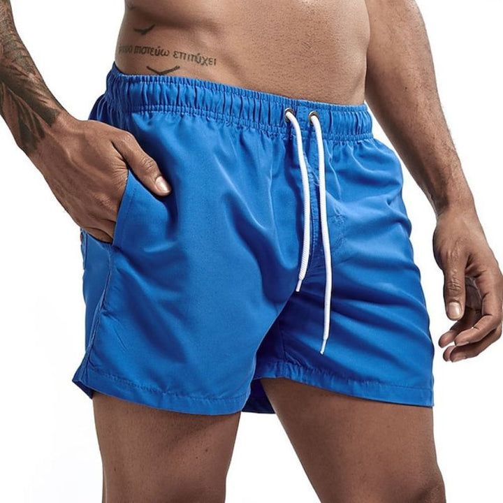 Mirla | Enfärgade herrbadshorts Snabbtorkande-Eva Jonsson