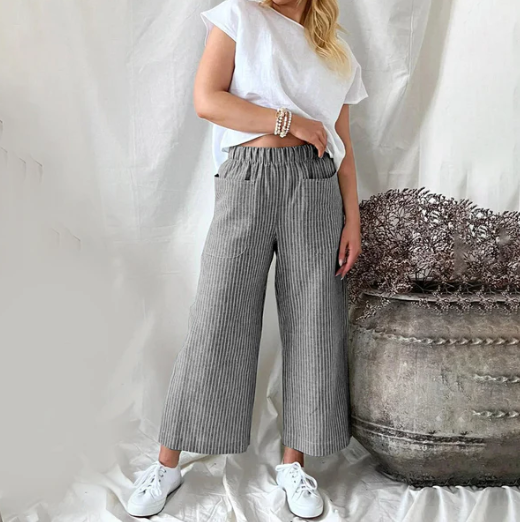 Mirla | Enkelt Randig Culotte Danife-Eva Jonsson