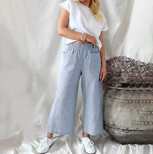 Mirla | Enkelt Randig Culotte Danife-Eva Jonsson
