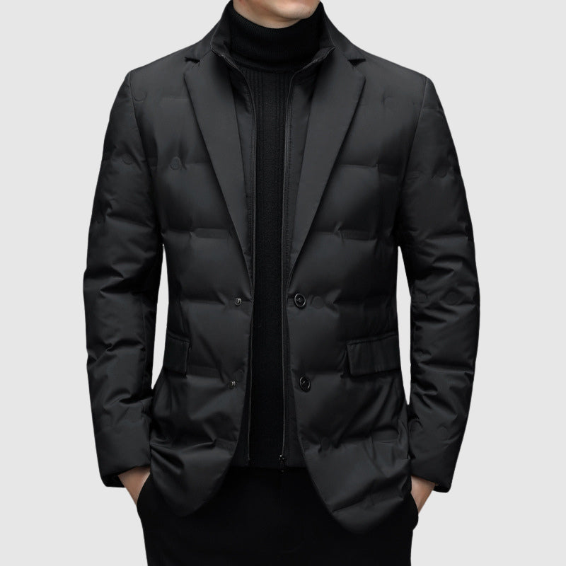 Mirla | Entendunst-isolerad puff-blazer-Eva Jonsson