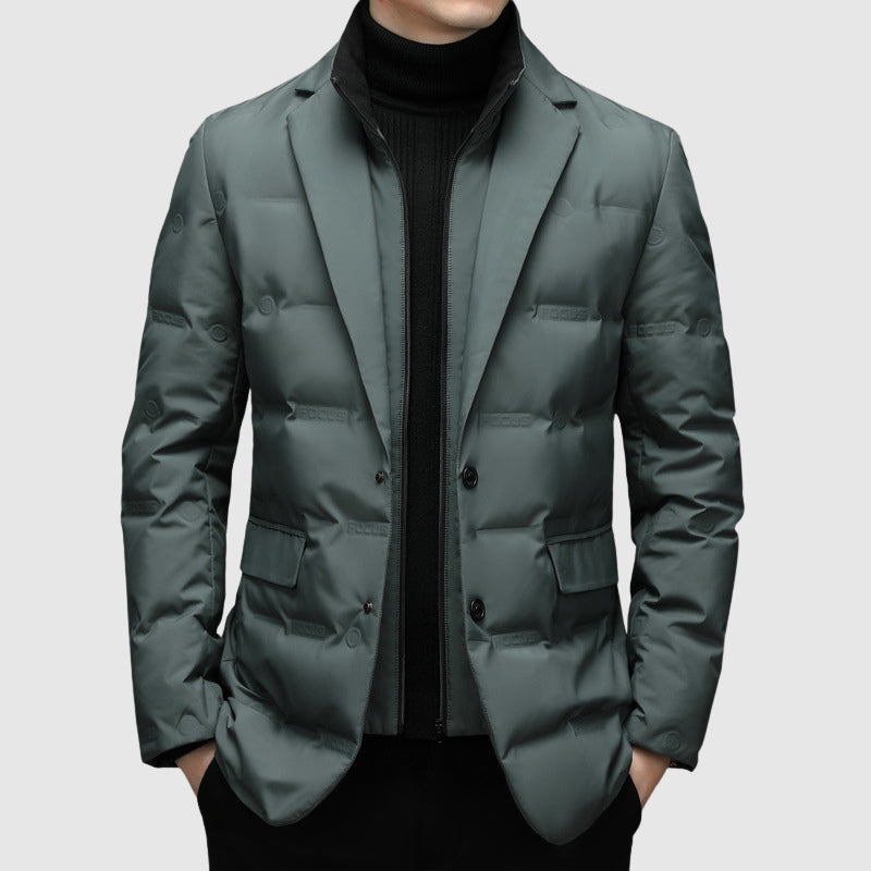 Mirla | Entendunst-isolerad puff-blazer-Eva Jonsson