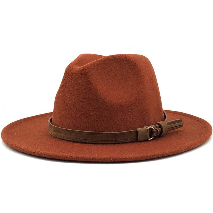 Mirla | Eridian Fedora Hatt med Läderband-Eva Jonsson