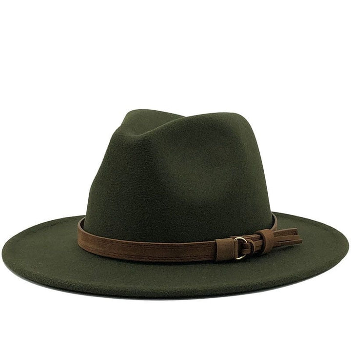 Mirla | Eridian Fedora Hatt med Läderband-Eva Jonsson