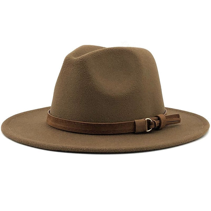 Mirla | Eridian Fedora Hatt med Läderband-Eva Jonsson