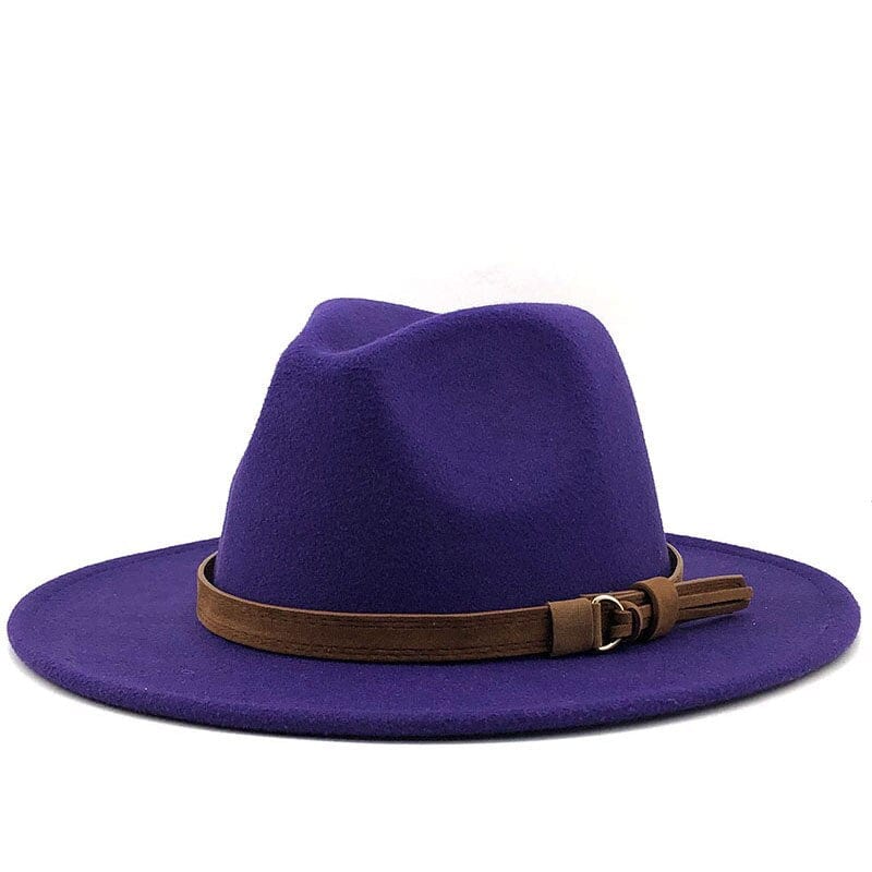 Mirla | Eridian Fedora Hatt med Läderband-Eva Jonsson