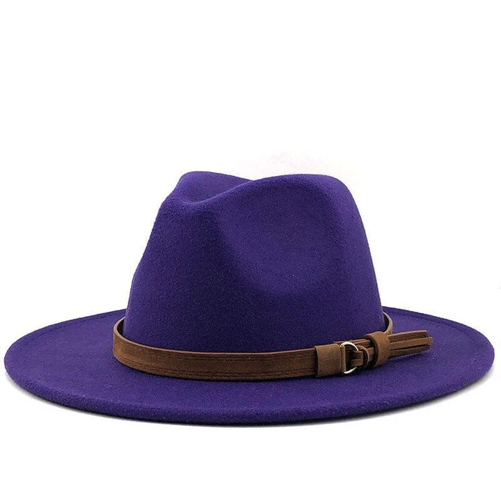 Mirla | Eridian Fedora Hatt med Läderband-Eva Jonsson