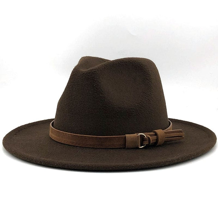 Mirla | Eridian Fedora Hatt med Läderband-Eva Jonsson