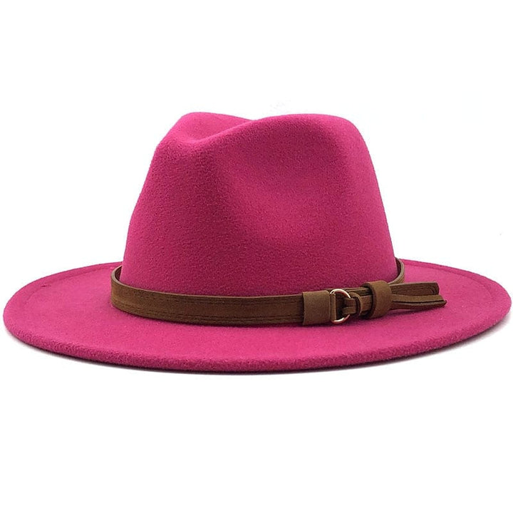Mirla | Eridian Fedora Hatt med Läderband-Eva Jonsson