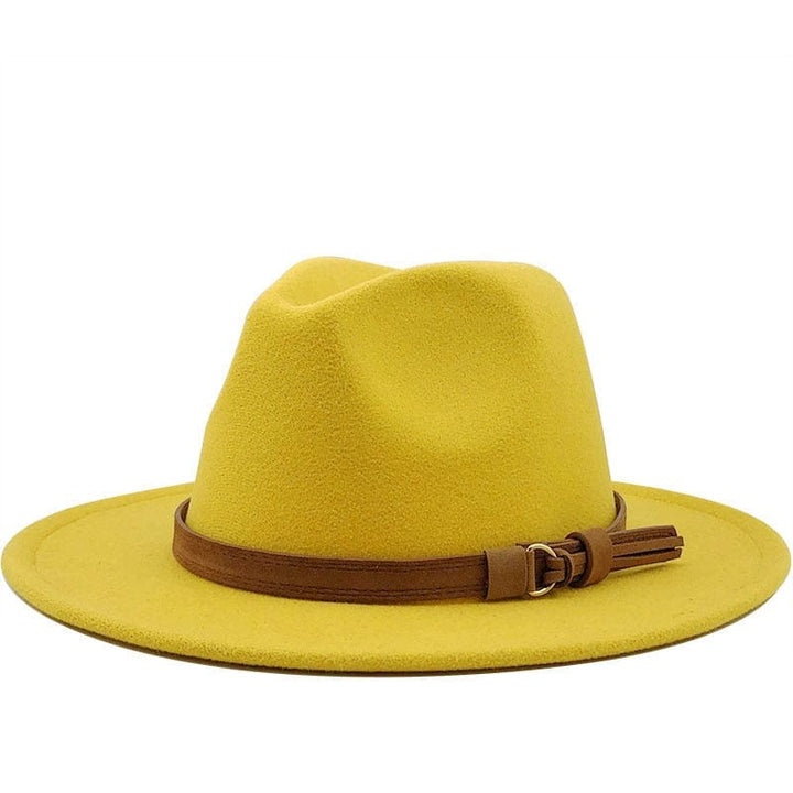 Mirla | Eridian Fedora Hatt med Läderband-Eva Jonsson
