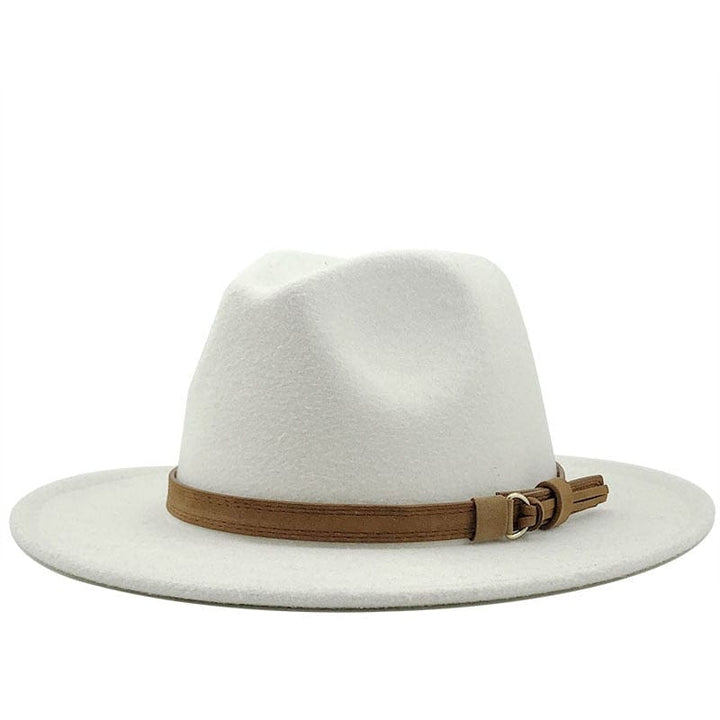 Mirla | Eridian Fedora Hatt med Läderband-Eva Jonsson