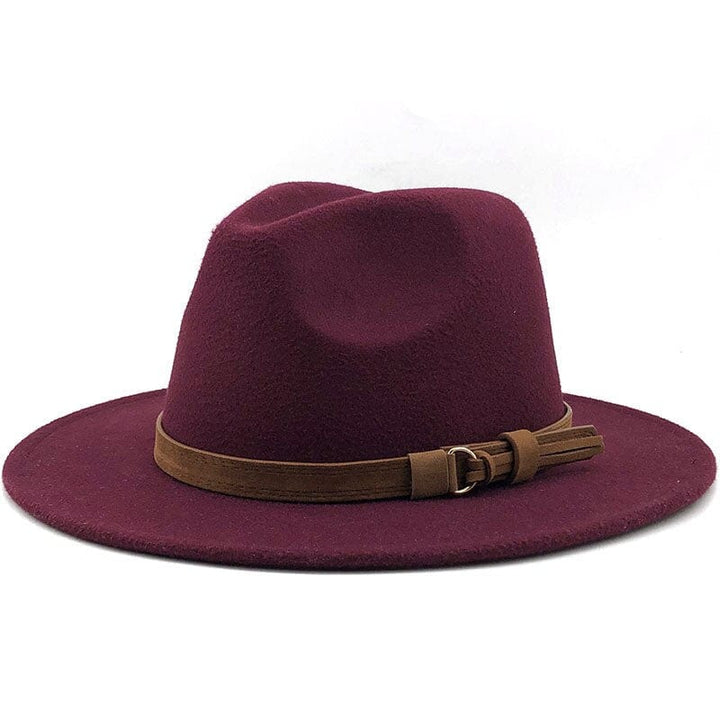 Mirla | Eridian Fedora Hatt med Läderband-Eva Jonsson