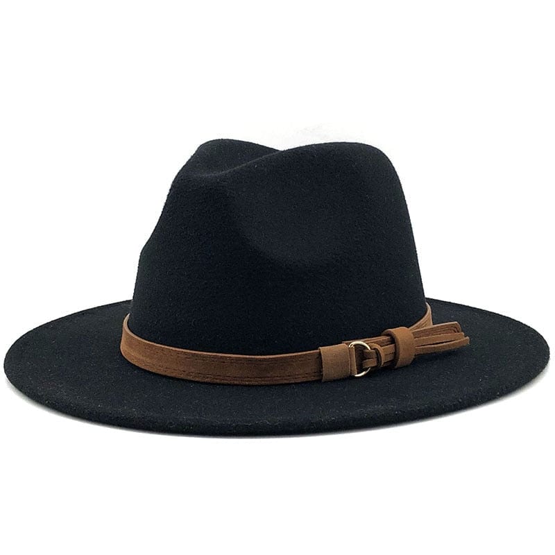 Mirla | Eridian Fedora Hatt med Läderband-Eva Jonsson