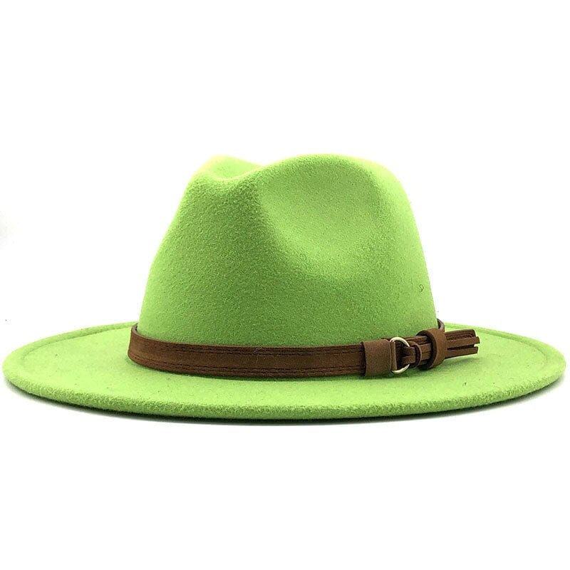 Mirla | Eridian Fedora Hatt med Läderband-Eva Jonsson