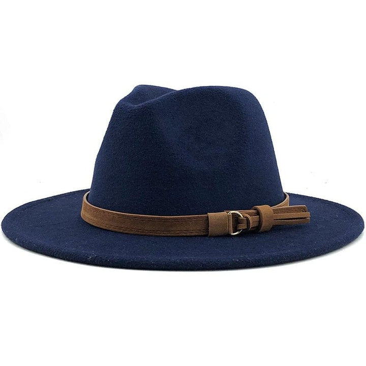 Mirla | Eridian Fedora Hatt med Läderband-Eva Jonsson