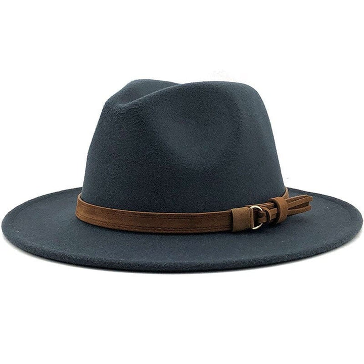 Mirla | Eridian Fedora Hatt med Läderband-Eva Jonsson