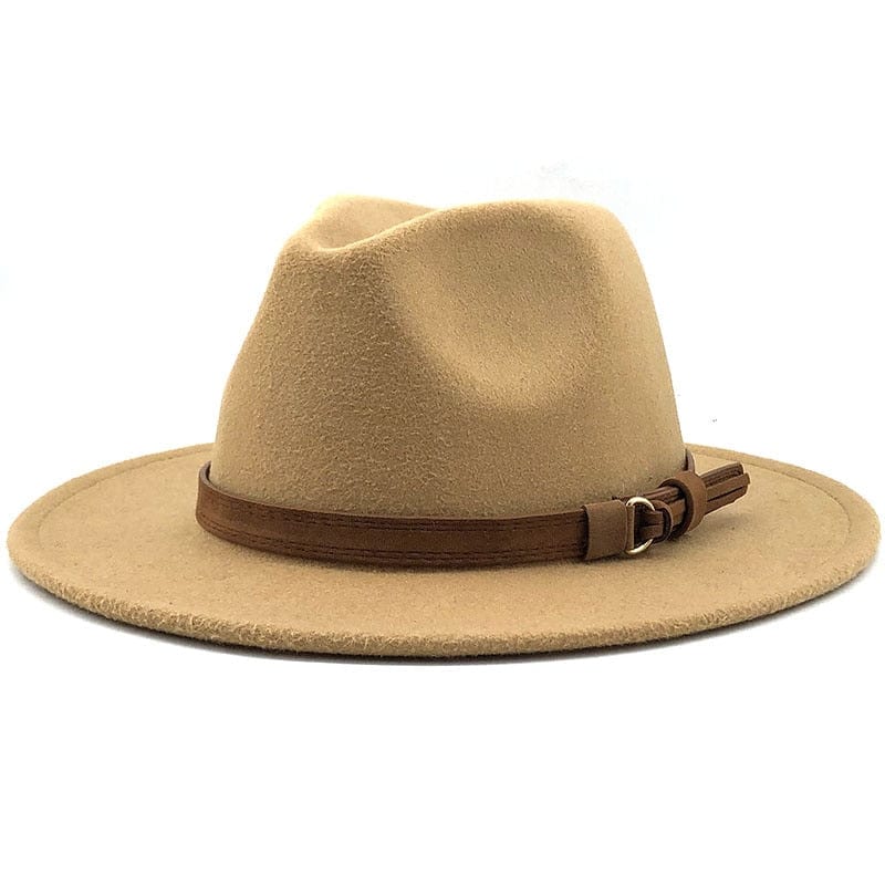 Mirla | Eridian Fedora Hatt med Läderband-Eva Jonsson