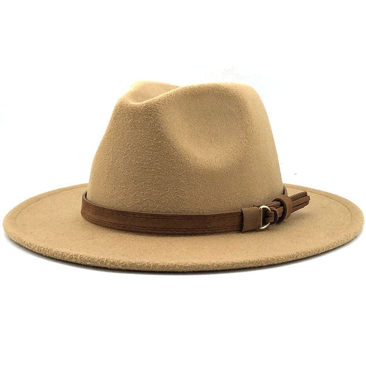 Mirla | Eridian Fedora Hatt med Läderband-Eva Jonsson