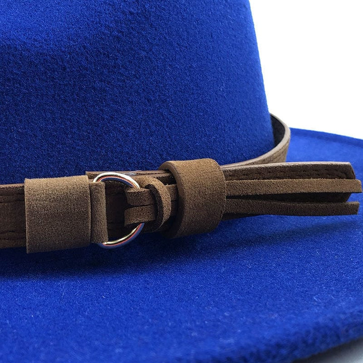 Mirla | Eridian Fedora Hatt med Läderband-Eva Jonsson