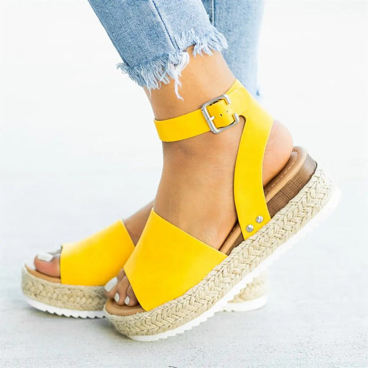Mirla | Espadrillos Bekväma och Stiliga Sandaler för Kvinnor-Eva Jonsson