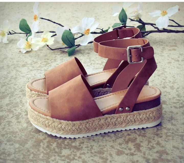 Mirla | Espadrillos Bekväma och Stiliga Sandaler för Kvinnor-Eva Jonsson