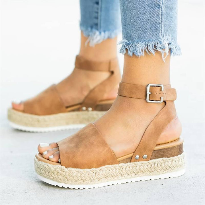 Mirla | Espadrillos Bekväma och Stiliga Sandaler för Kvinnor-Eva Jonsson