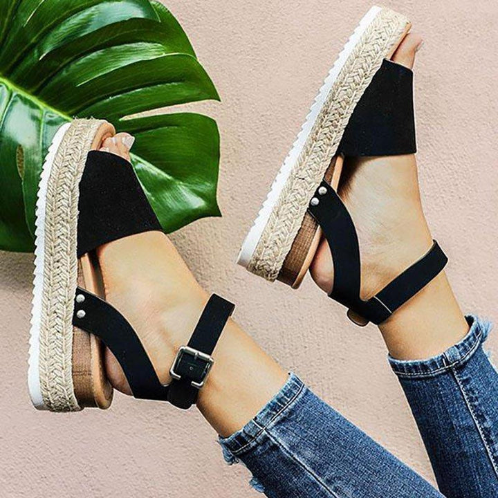 Mirla | Espadrillos Bekväma och Stiliga Sandaler för Kvinnor-Eva Jonsson