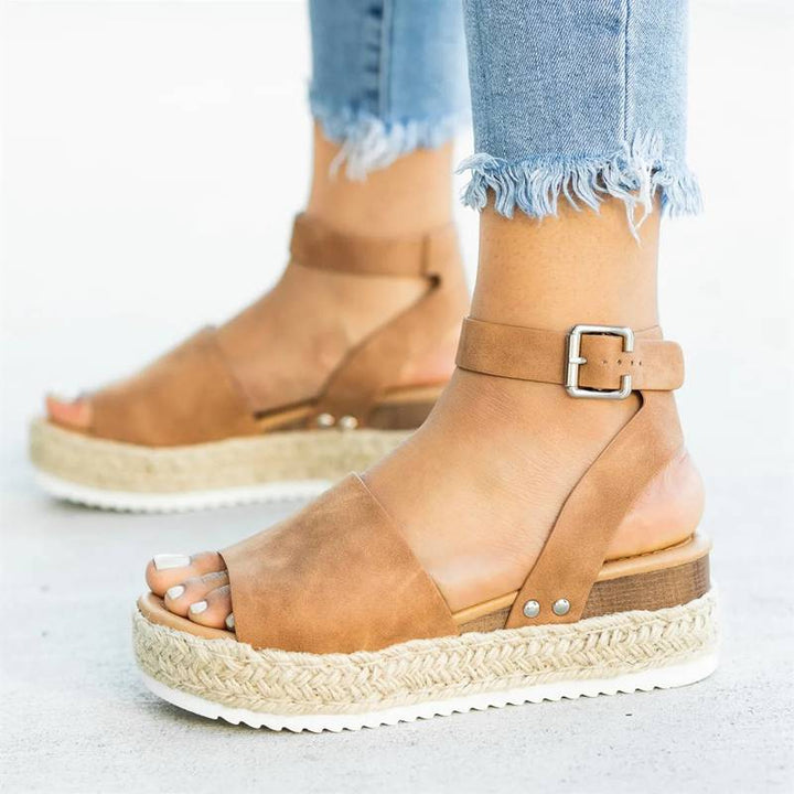 Mirla | Espadrillos Bekväma och Stiliga Sandaler för Kvinnor-Eva Jonsson