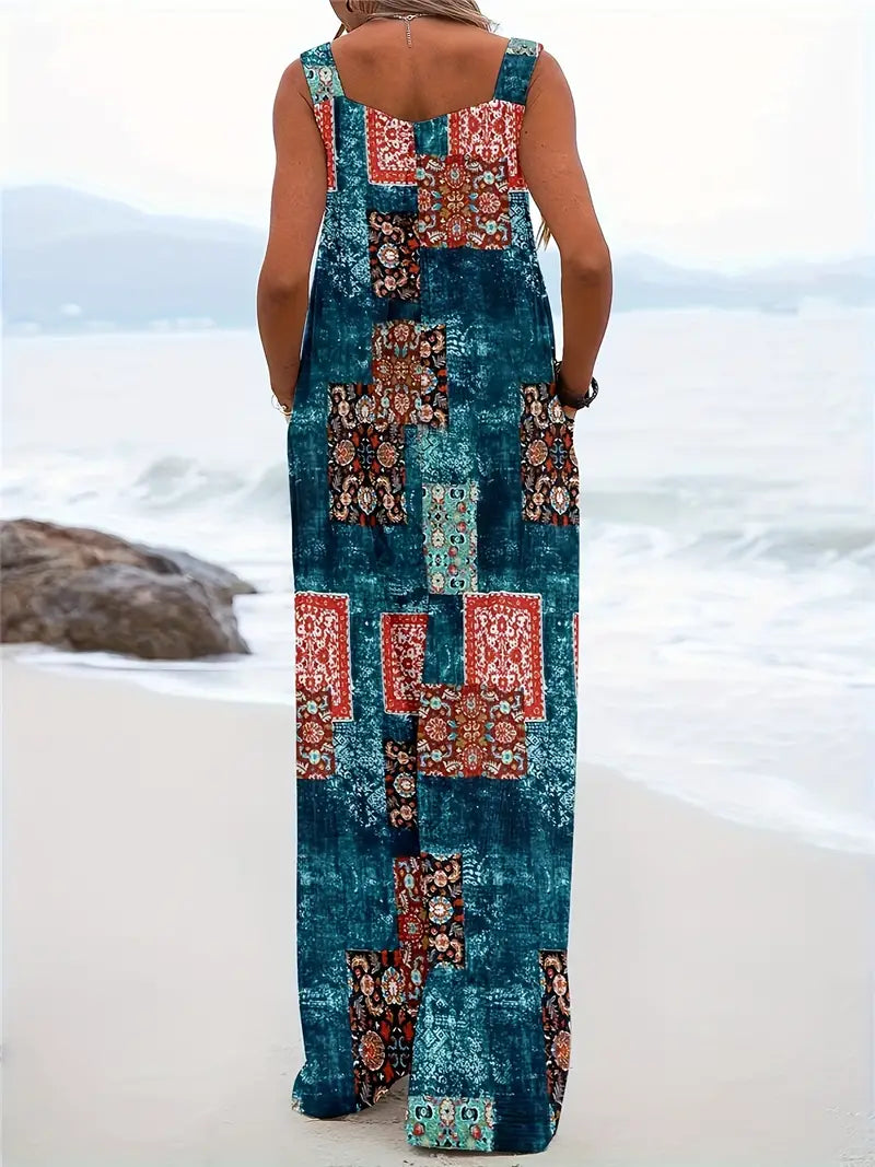 Mirla | Färgblock Overall med modeelement-Eva Jonsson