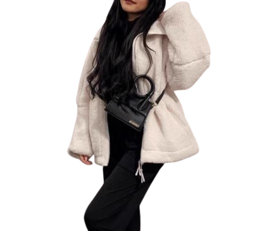 Mirla | Fashion - Överdimensionerad ulljacka för kvinnor-Eva Jonsson