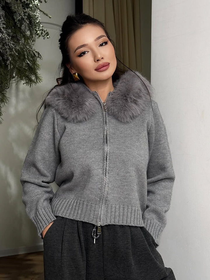 Mirla | Faux-Fur-Jacka-Eva Jonsson