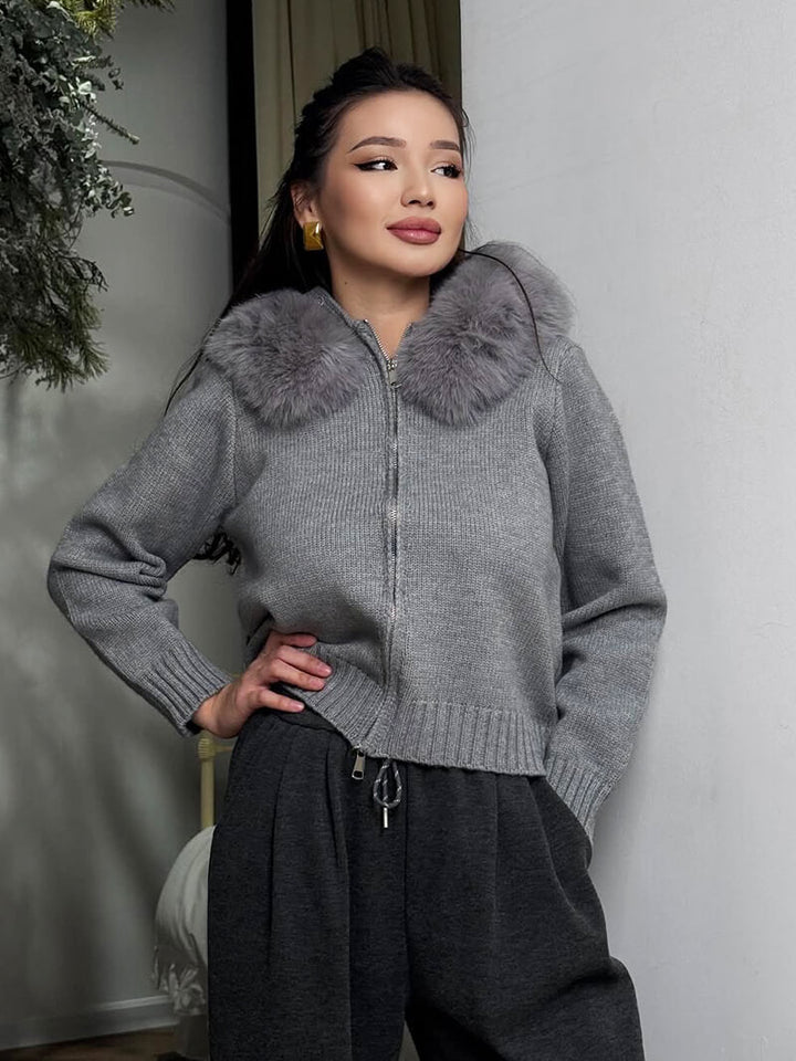 Mirla | Faux-Fur-Jacka-Eva Jonsson