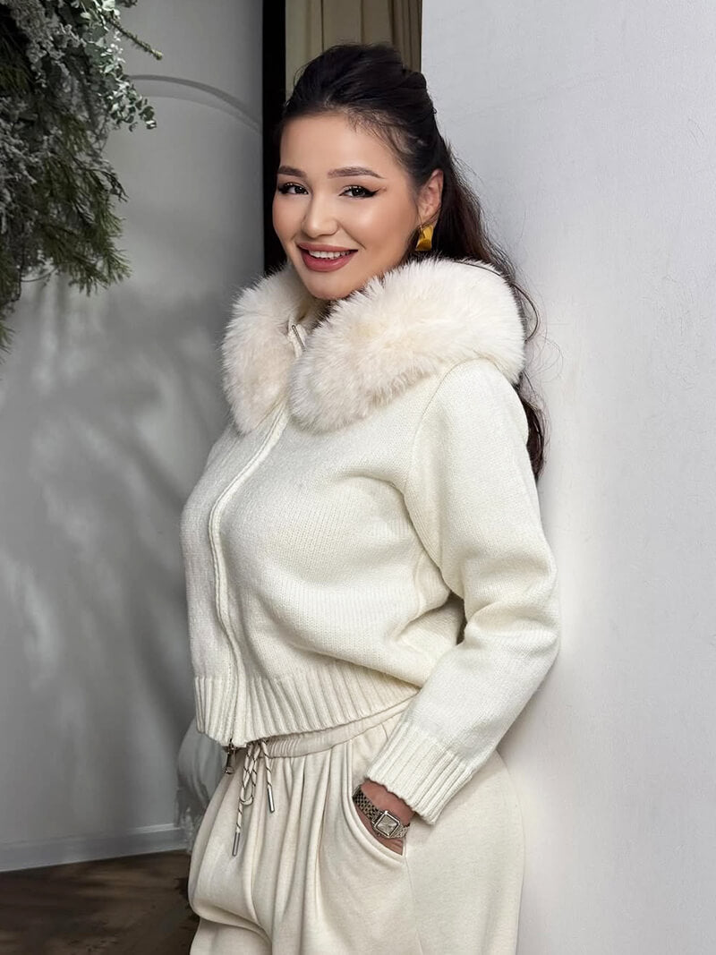 Mirla | Faux-Fur-Jacka-Eva Jonsson