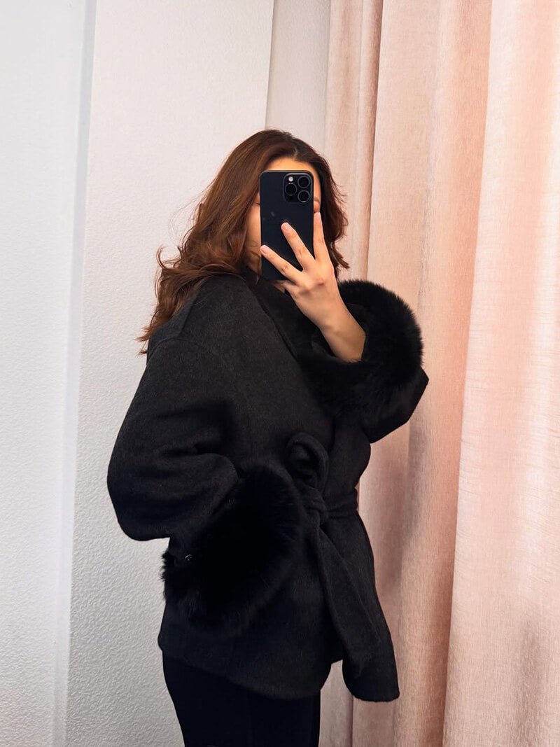 Mirla | Faux Fur Kappa-Eva Jonsson