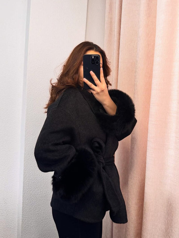 Mirla | Faux Fur Kappa-Eva Jonsson
