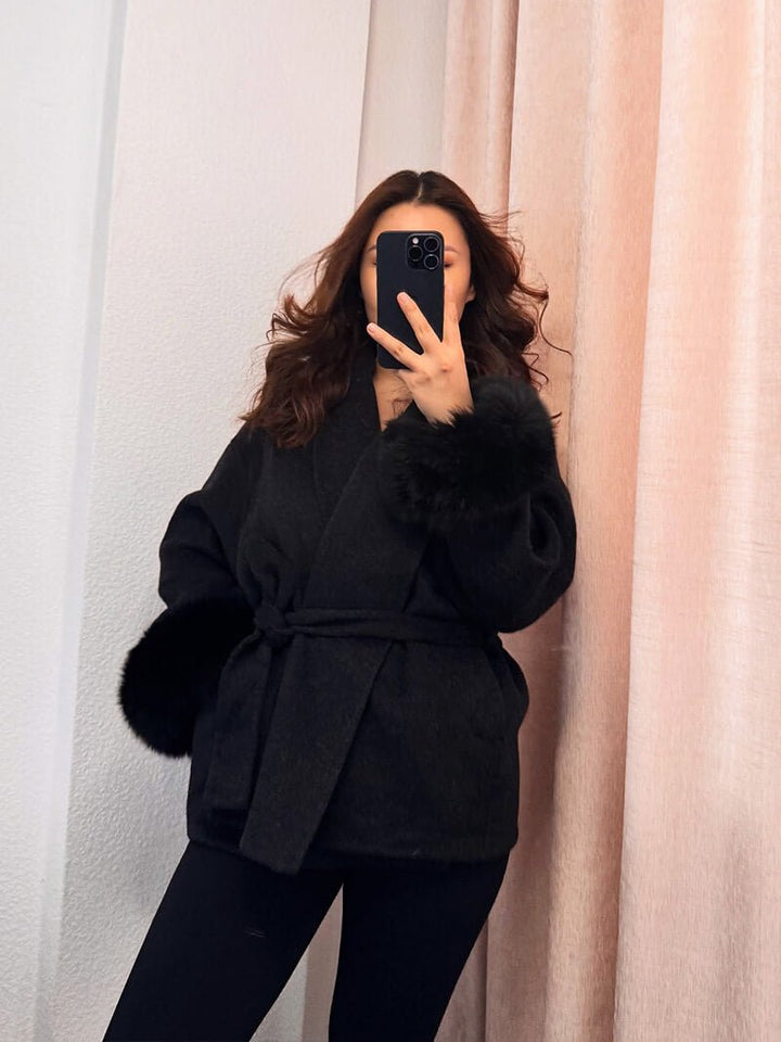 Mirla | Faux Fur Kappa-Eva Jonsson