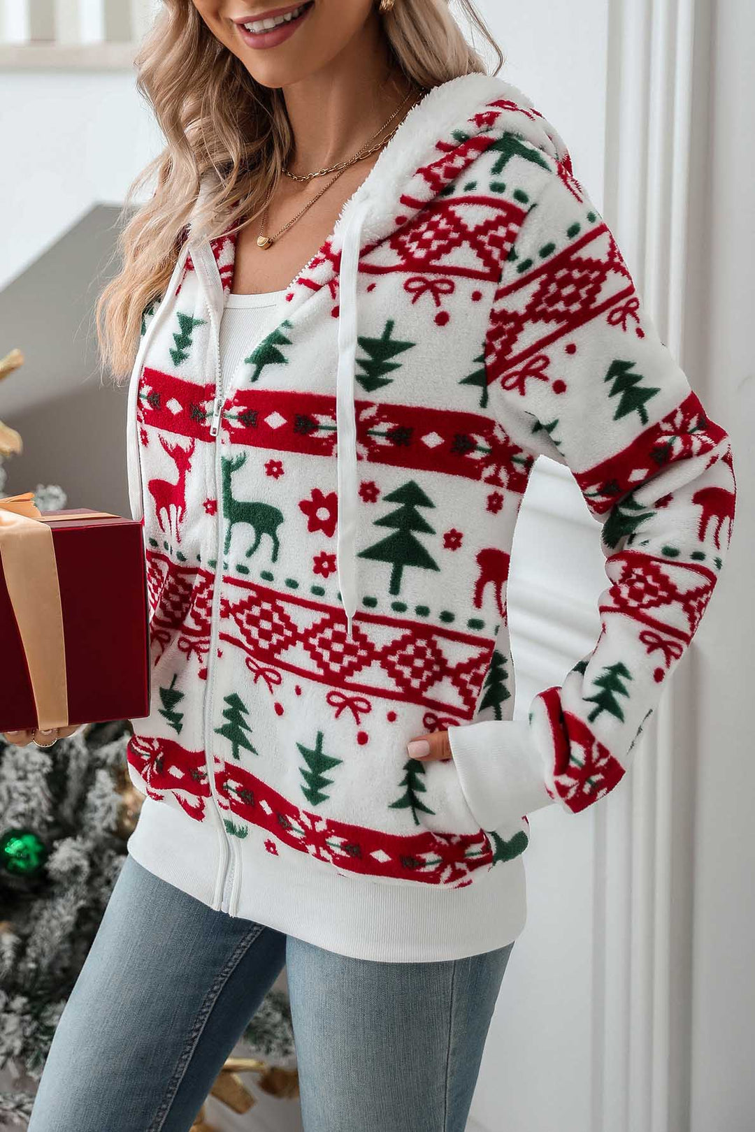 Mirla | Festlig Julcardigan-Eva Jonsson