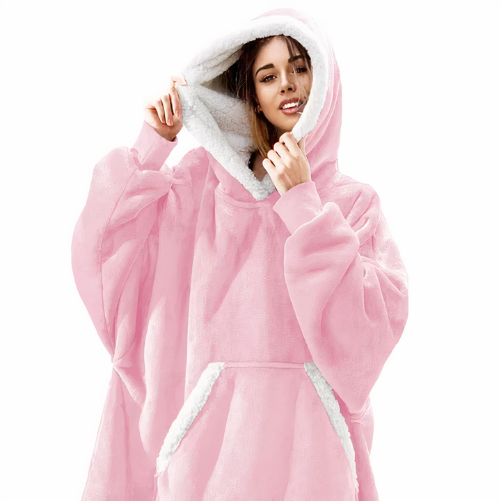 Mirla | Filt hoodie-Eva Jonsson