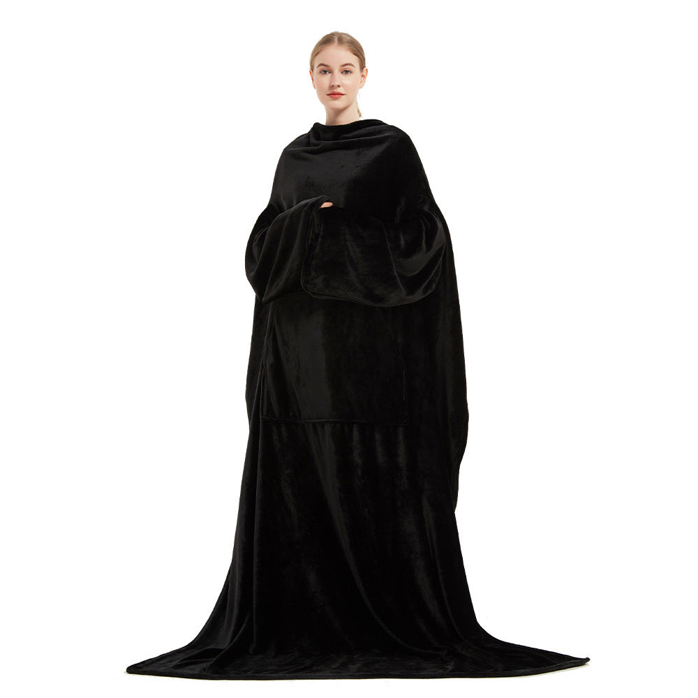 Mirla | Fleece-Filt med Ficka-Eva Jonsson