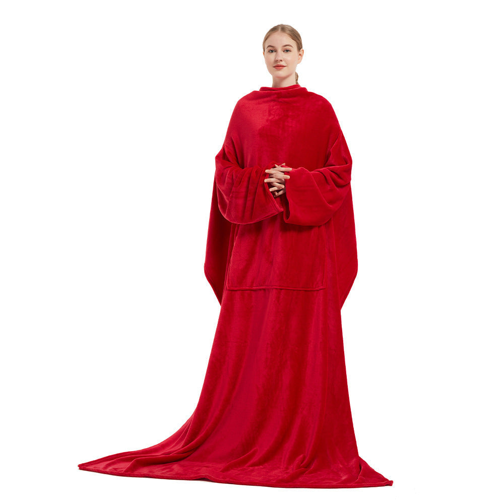 Mirla | Fleece-Filt med Ficka-Eva Jonsson