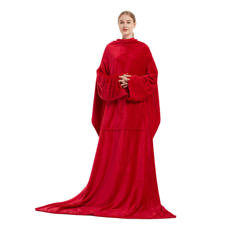 Mirla | Fleece-Filt med Ficka-Eva Jonsson