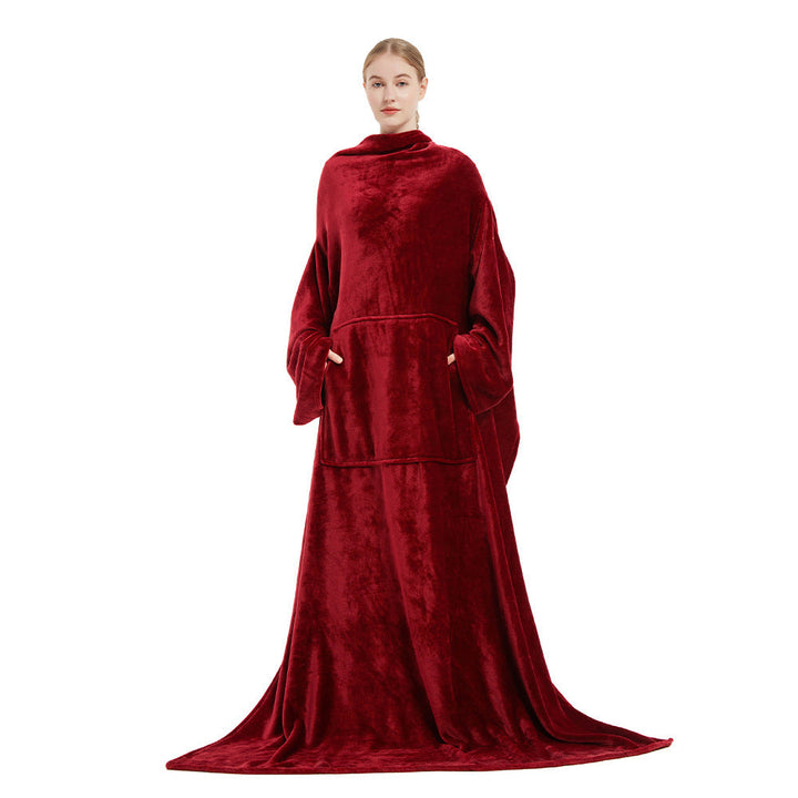 Mirla | Fleece-Filt med Ficka-Eva Jonsson