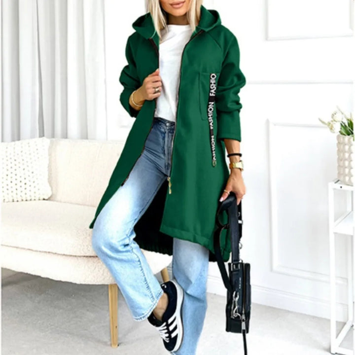 Mirla | Fleece Hoodie Jacka - Dam Winterjacka-Eva Jonsson